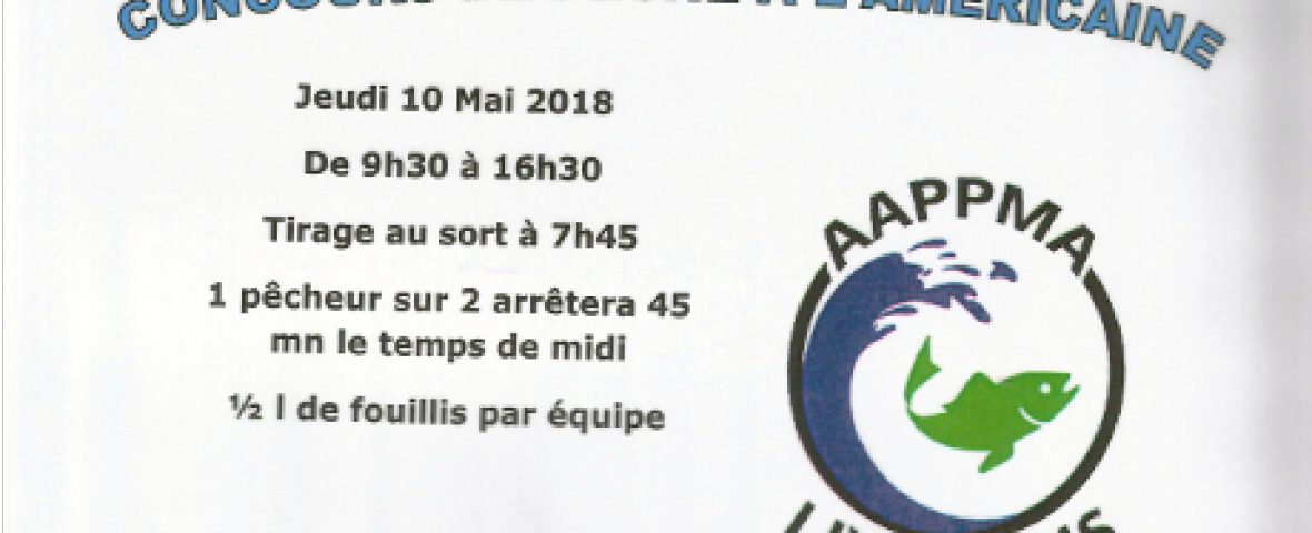 Concours de pêche à l'américaine à Cunlhat