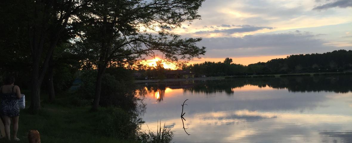 Nocturne l'étang du Chambon