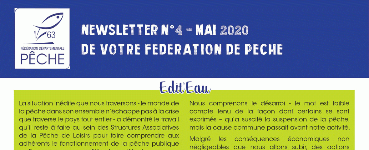 Newsletter Mai 2020