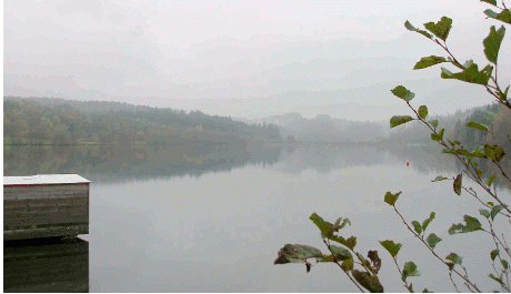 Le lac d'Aubusson d'Auvergne