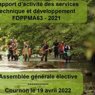 Rapport d'activité des services de la FDPPMA63 2021